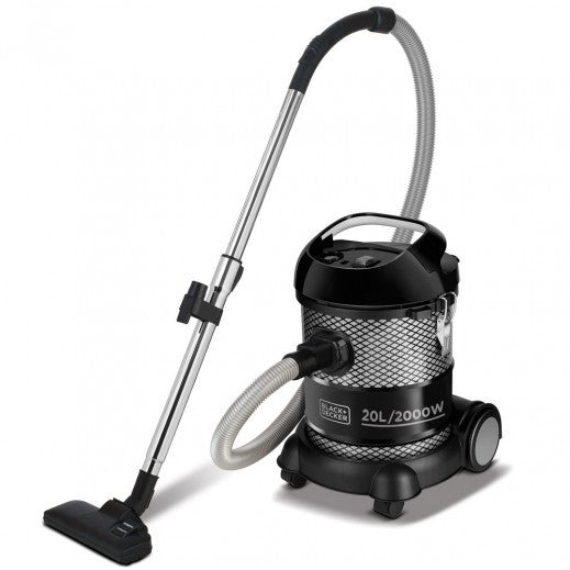 Black & Decker Barrel Vacuum Cleaner 2000W 20L Bagless