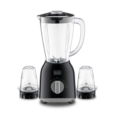 Black+Decker Blender 400w 5 Blender with 2 x Grinder Mills,