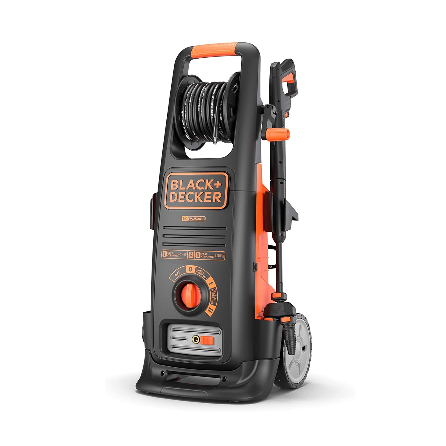 BLACK+DECKER Pressure Washer, Dual Power, 150 Bar PSI, 2500W