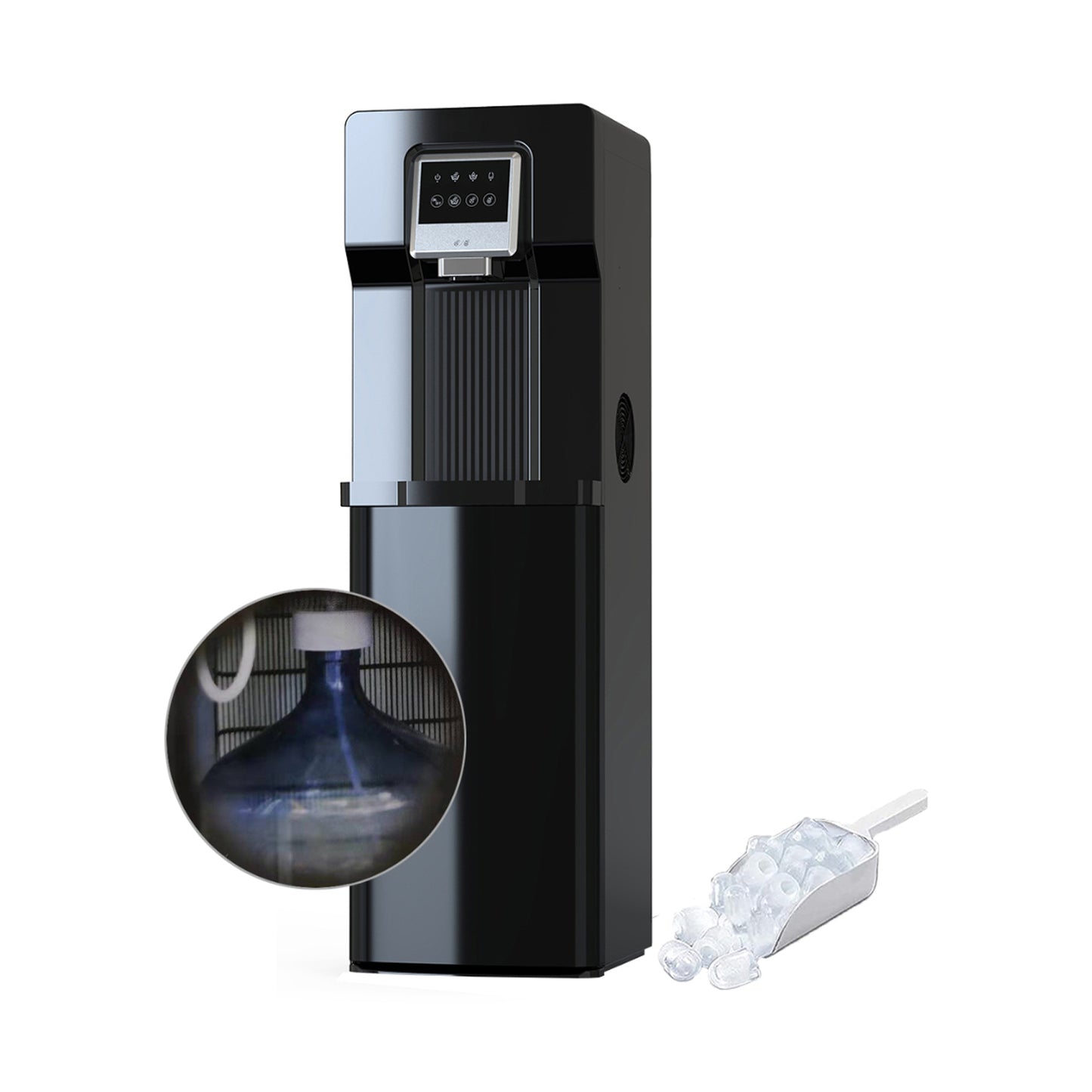 Superchef BYCZ6238B Bottom-Loading Water Dispenser with Ice