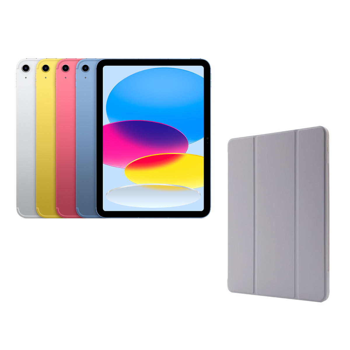 iPad A16 11" 128GB Wifi Blue - Smart Cover T28 for iPad 11 A16 & 10th Abed Tahan