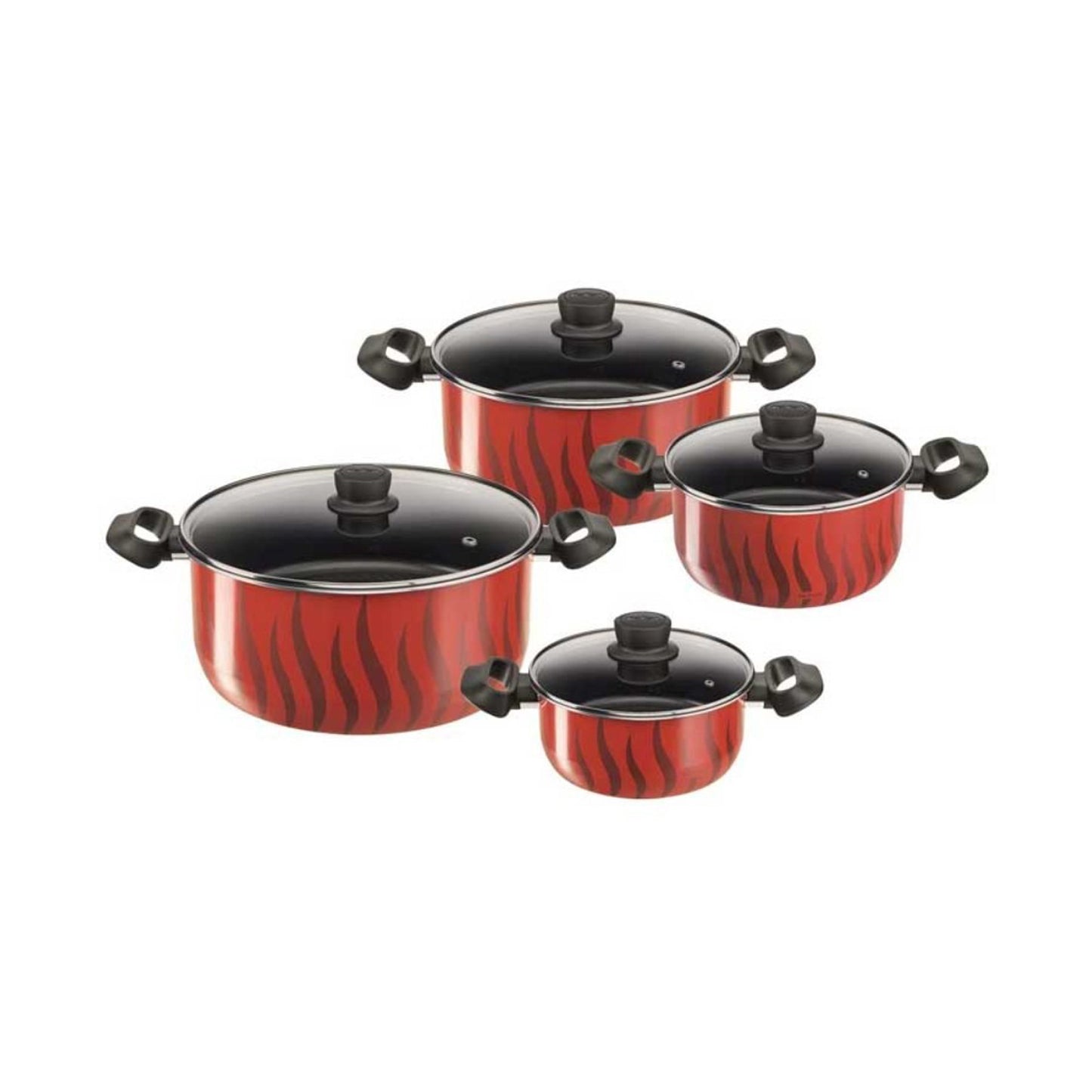 Tefal, Tempo Flame Cookware Stewpots Set