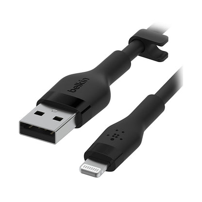 BELKIN BOOST CHARGE Flex USB-A Silicone Cable with Lightning