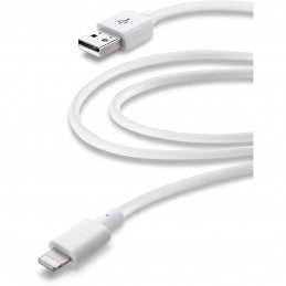 CELLULARLINE DATA CABLE USB - LIGHTNING USB 3M WHITE