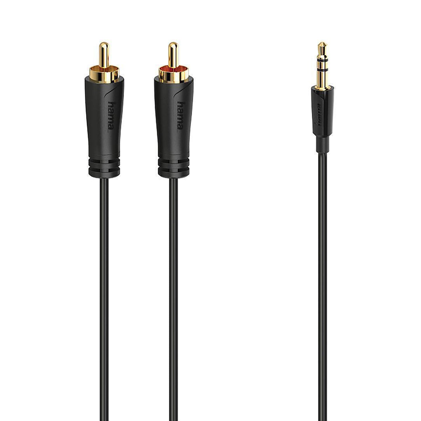 HAMA 205260 AUDIO CABLE 3.5 mm JACK PLUG 2 RCA