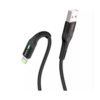 HOCO S24 LIGHTNING CELESTIAL CHARGING CABLE - BLACK