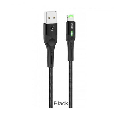 HOCO S24 LIGHTNING CELESTIAL CHARGING CABLE - BLACK