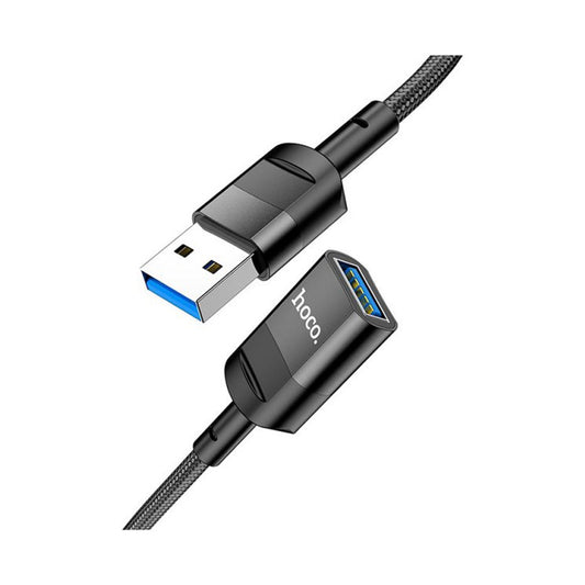 HOCO U107  EXTENSION CABLE USB MALE TO FEMALE 3.0 BLACK