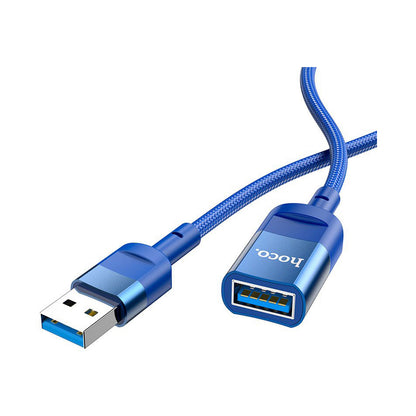 HOCO U107  EXTENSION CABLE USB MALE TO FEMALE 3.0 BLUE