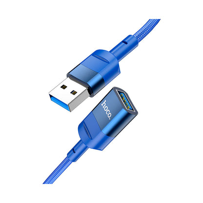 HOCO U107  EXTENSION CABLE USB MALE TO FEMALE 3.0 BLUE