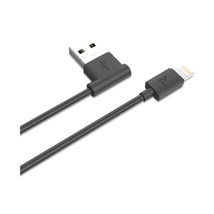 HOCO UPL11 L Shape Lightning Charging Cable - Black