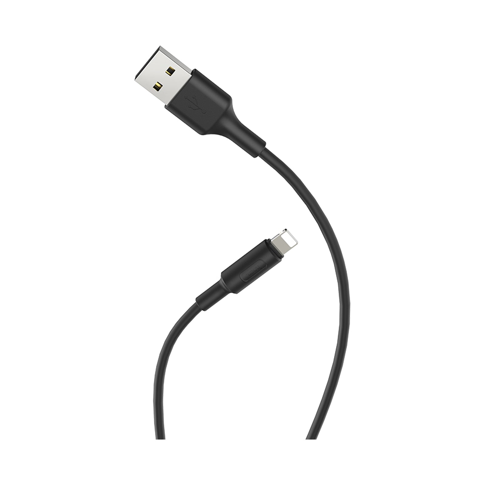 HOCO SOARER CHARGING CABLE LIGHTNING - BLACK