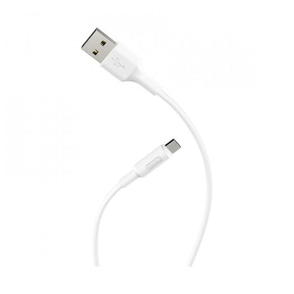 HOCO SOARER CHARGING CABLE LIGHTNING - WHITE