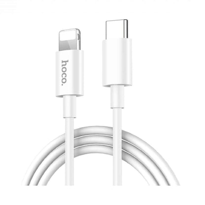 HOCO X36 SWIFT PD DATA CABLE LIGHTNING - WHITE