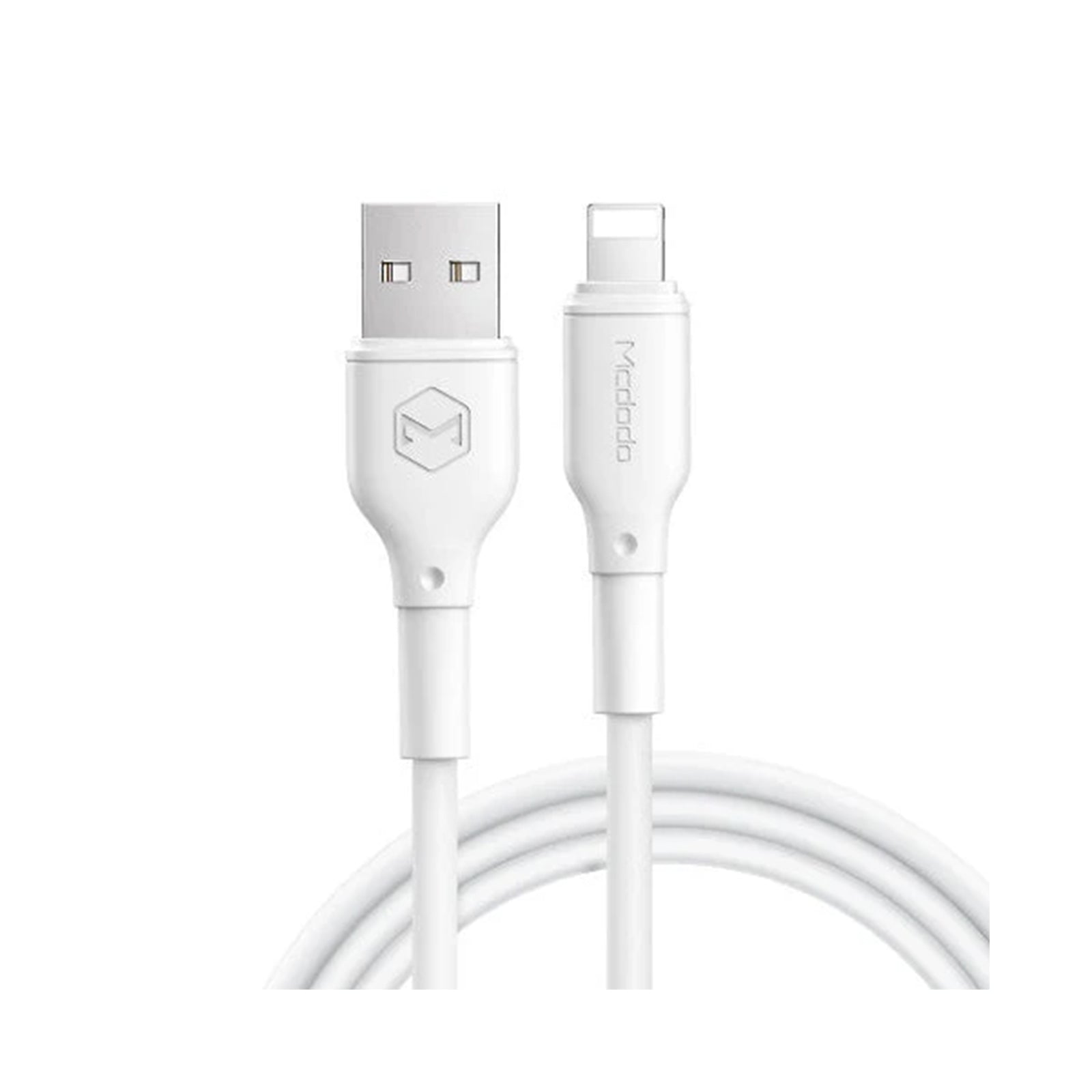 MCDODO LIGHTNING DATA CABLE 1.2M WHITE