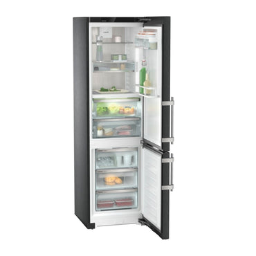 LIEBHERR 16 Cft Refrigerator Bottom Freezer Black
