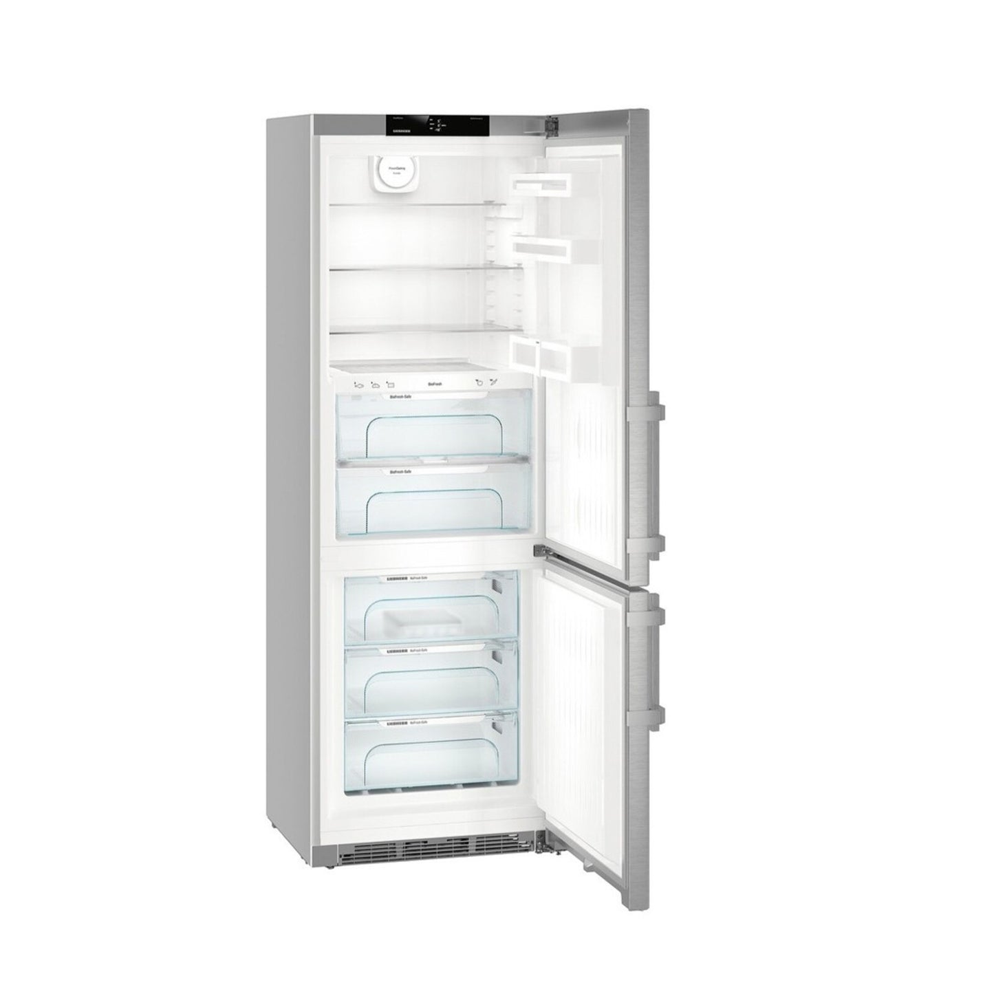 LIEBHERR 18 Cft Refrigerator Bottom Freezer Silver