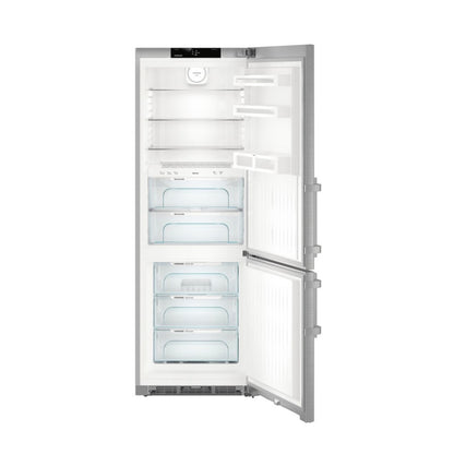 LIEBHERR 18 Cft Refrigerator Bottom Freezer Silver