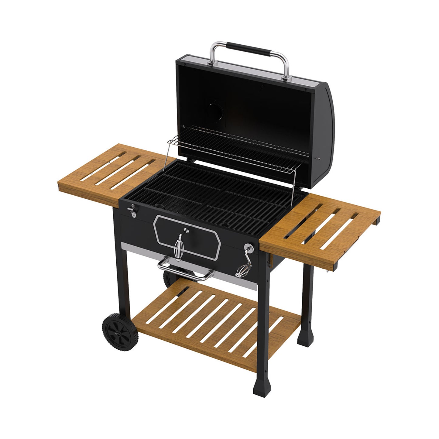 Royal Gourmet harcoal Grill, Deluxe BBQ Smoker Black