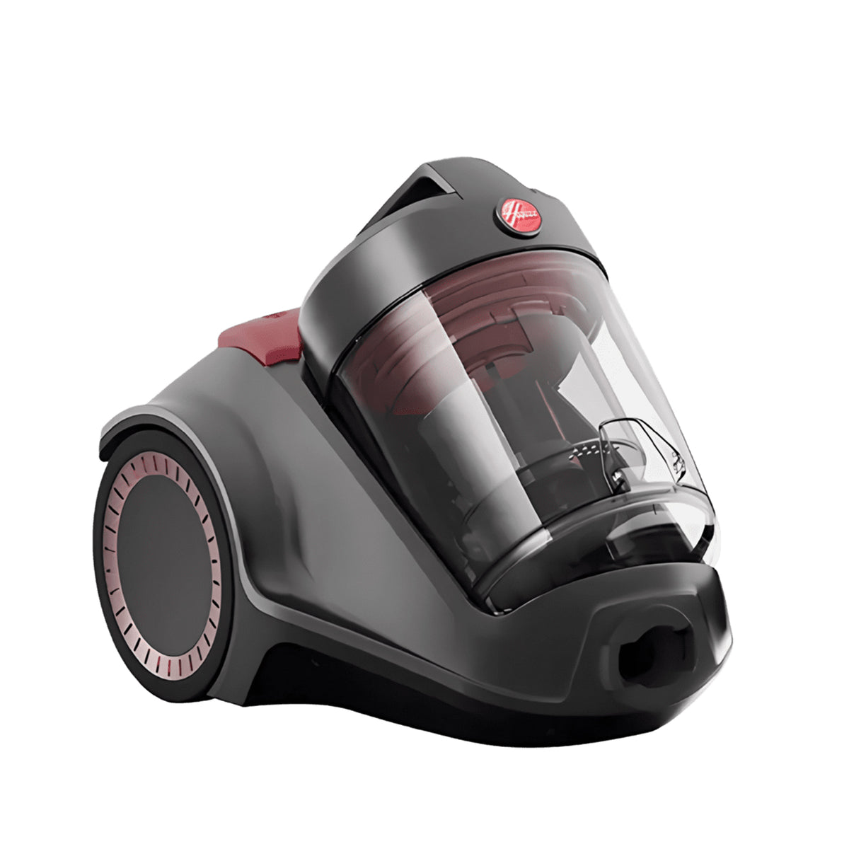 Hoover Power 6 Bagless Canister Vacuum 2200W 3L Grey/Red HOOVER