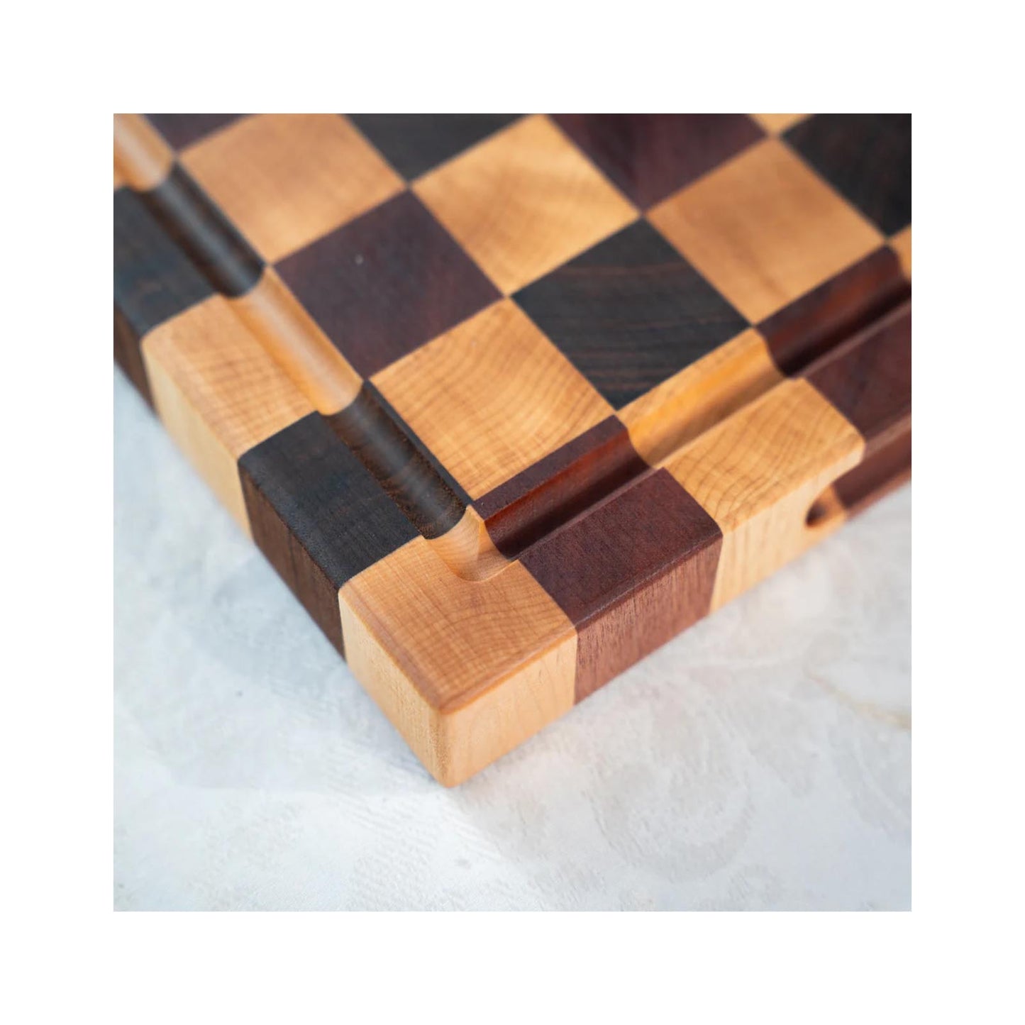 Checkered End Grain Board Abed Tahan