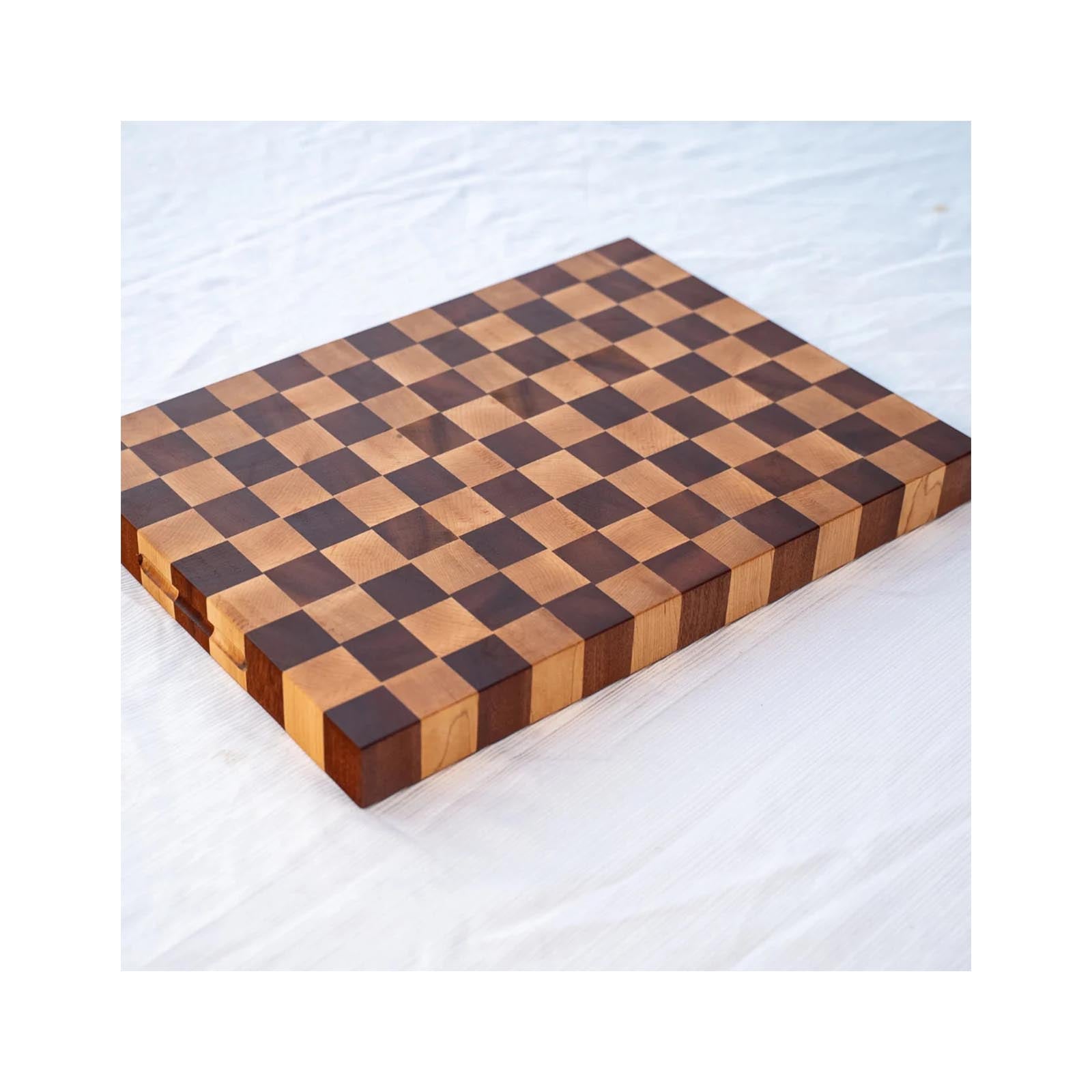Checkered End Grain Board