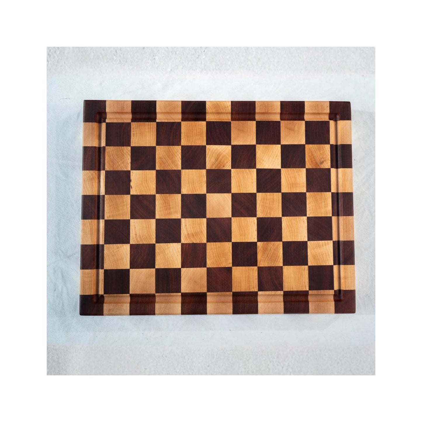 Checkered End Grain Board Abed Tahan