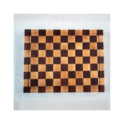 Checkered End Grain Board Abed Tahan