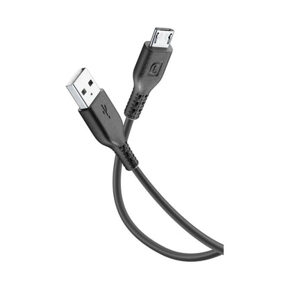 CELLULARLINE DATA CABLE USB - MICRO  USB 1,2M BLACK