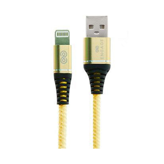 CELLULARLINE  DATA CABLE USB - LIGHTNING 1M GOLD