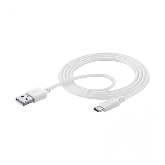 CELLULARLINE  DATA CABLE USB - TYPE C  1,2M WHITE