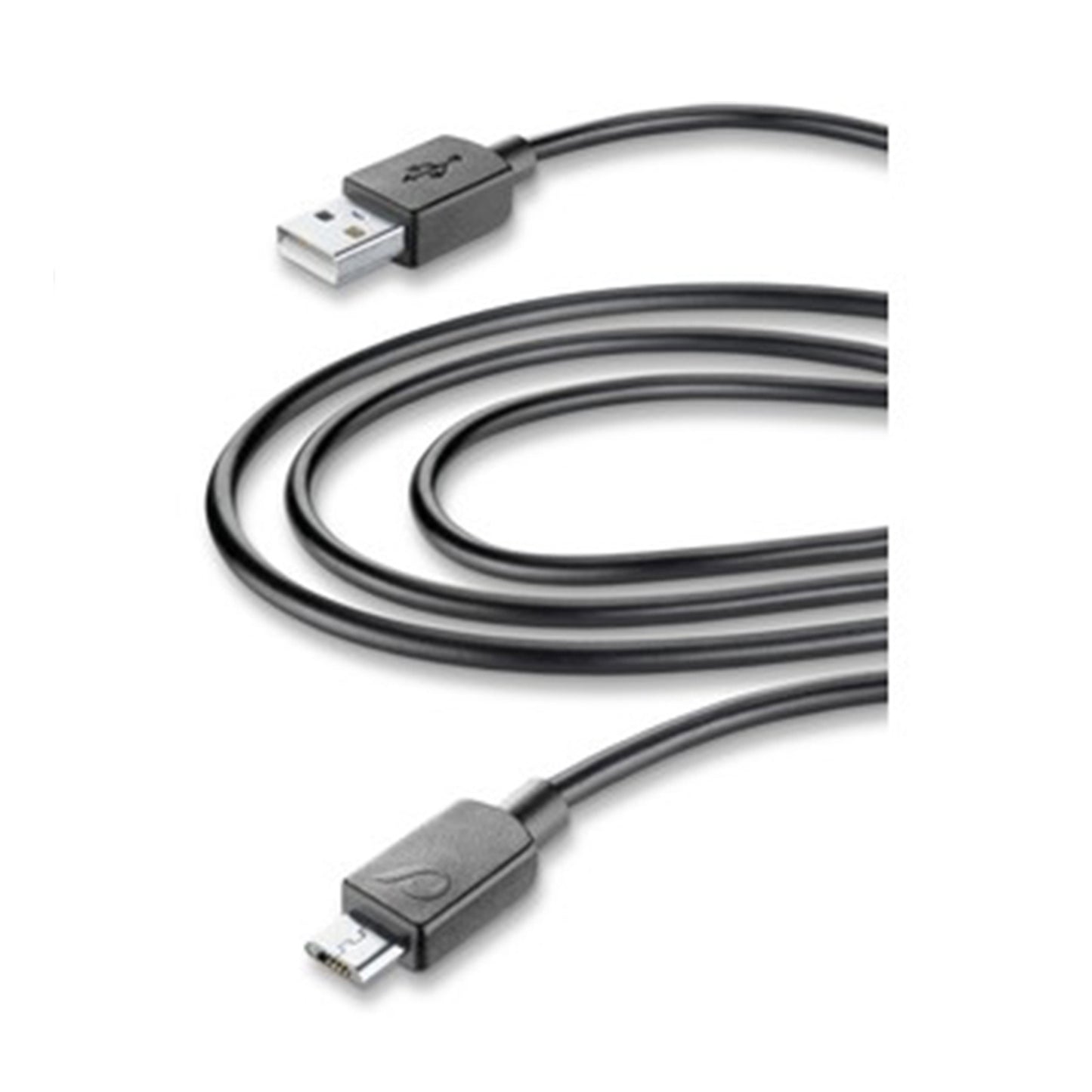 CELLULARLINE DATA CABLE USB - MICRO  USB 3M BLACK