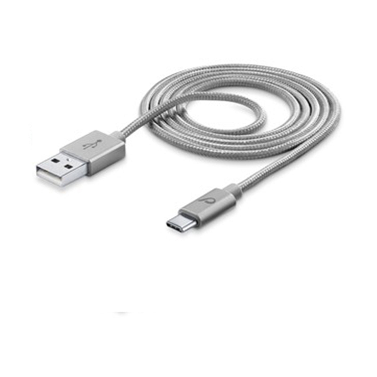 CELLULARLINE TEAR  PROOF DATA CABLE USB - TYPE-C 1M SILVER