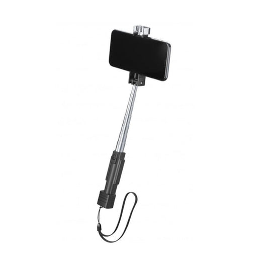 CELLULALRLINE  SELFIE STICK MIRROR - BLACK