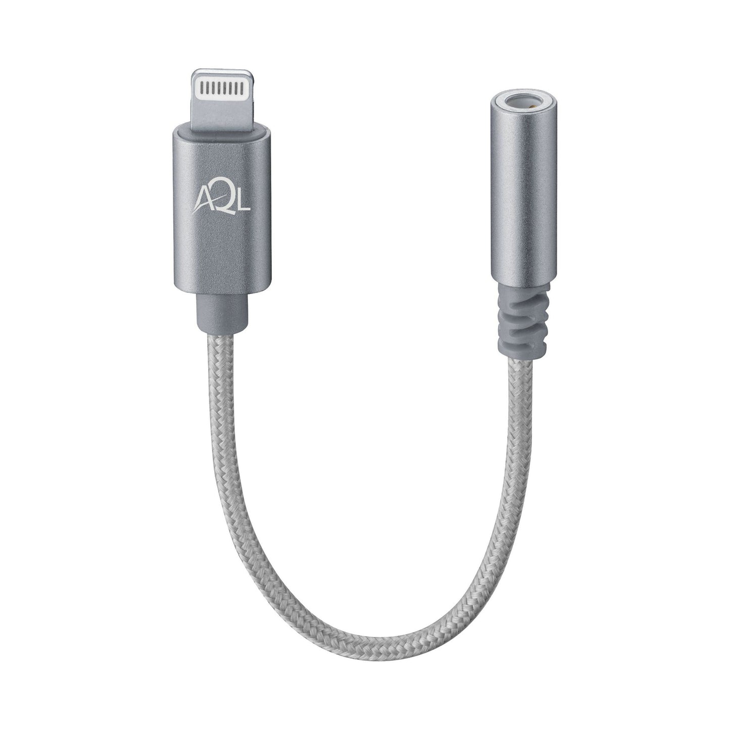 CELLULALRLINE 3.5MM JACK ADAPTER TO MFI - GRAY