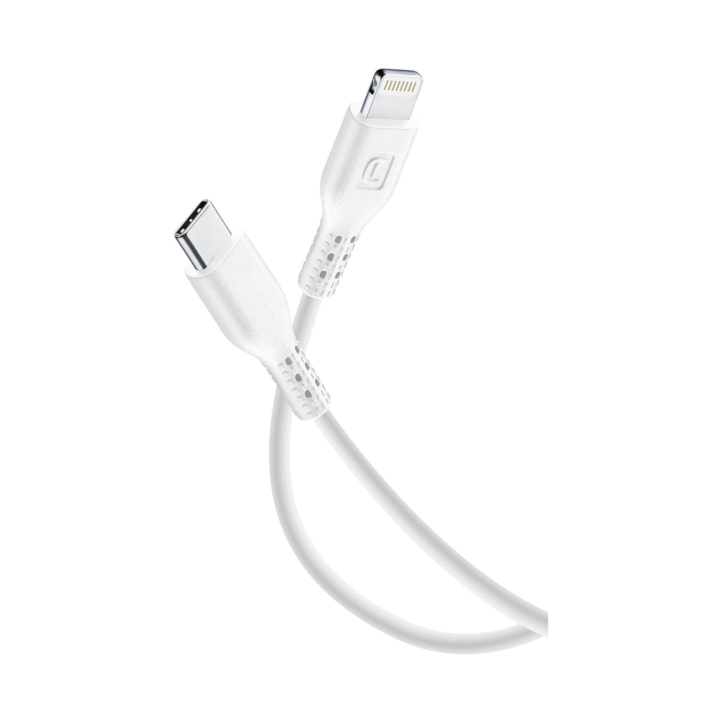 CELLULARLINE DATA CABLE TYPEC - LIGHTNING  2M WHITE