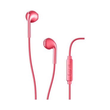 CELLULALRLINE LIVE RED EGG-CAPSULE EARPHONE - RED