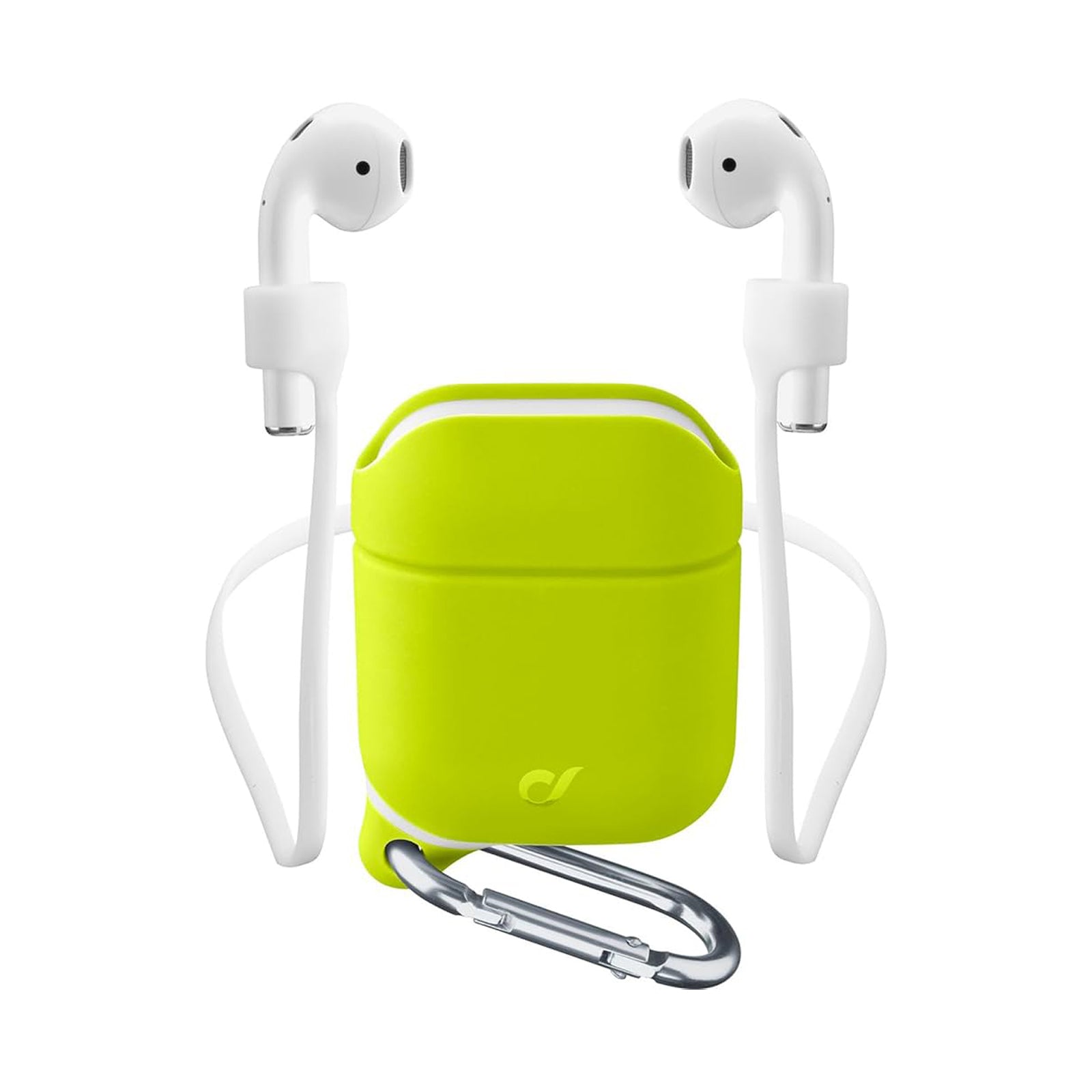 CELLULARLINE SOFT TOUCH CASE FOR AIRPODS WITH HOOKD+MAGNETIC