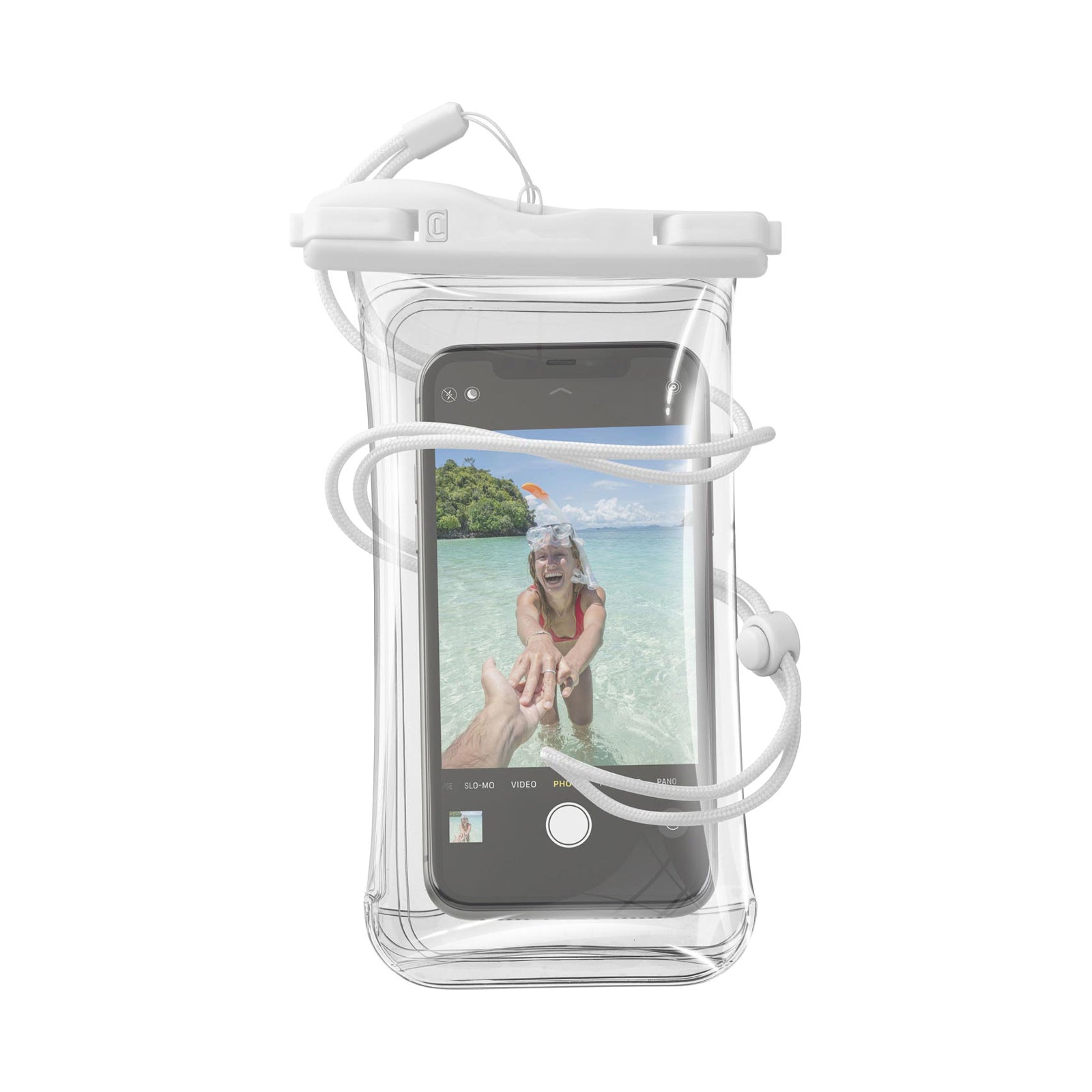 CELLULARLINE WATERPROOF CASE VOYAGER UNIVERSAL WHITE