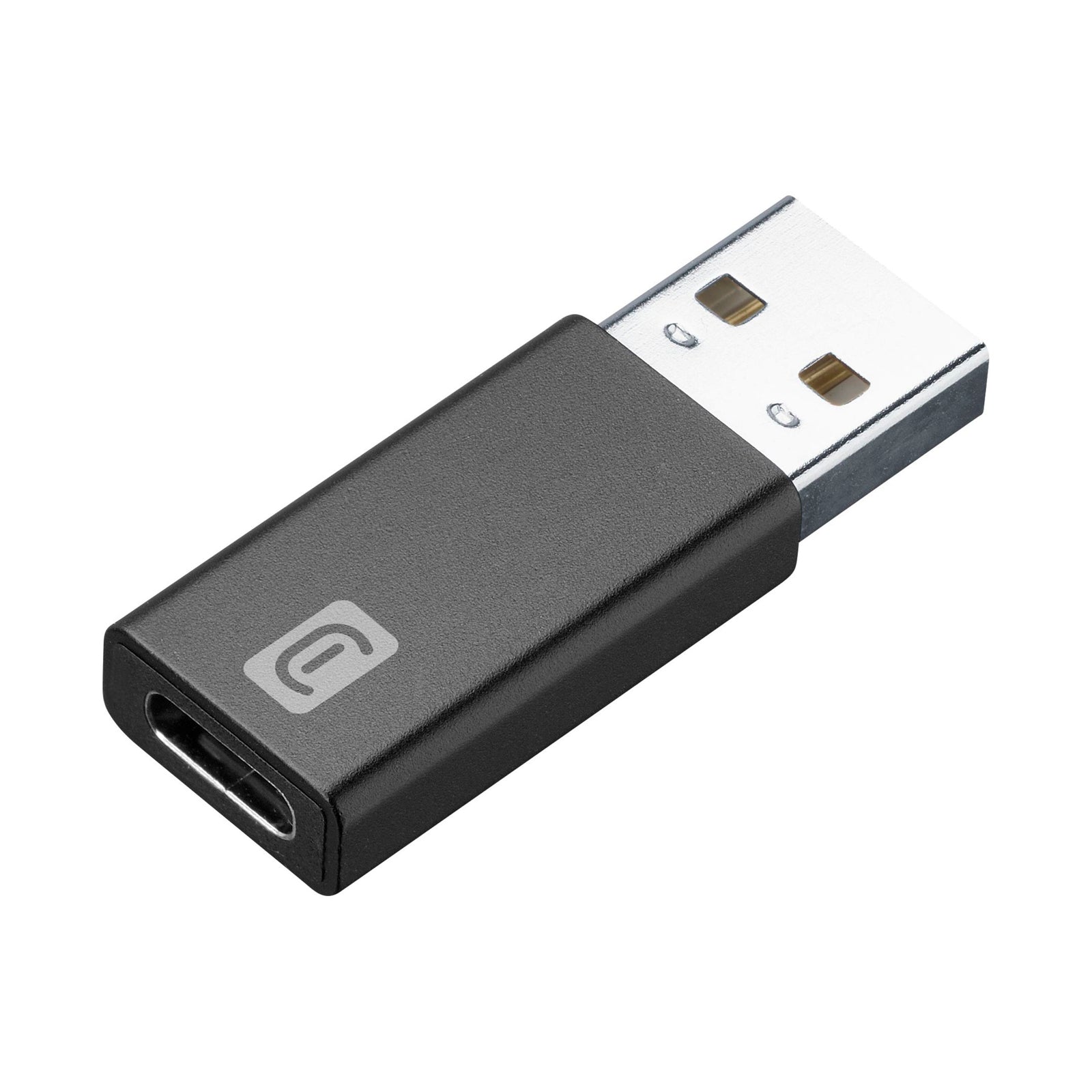 CELLULARLINE ADAPTER  USB-A TO USB-C BLACK