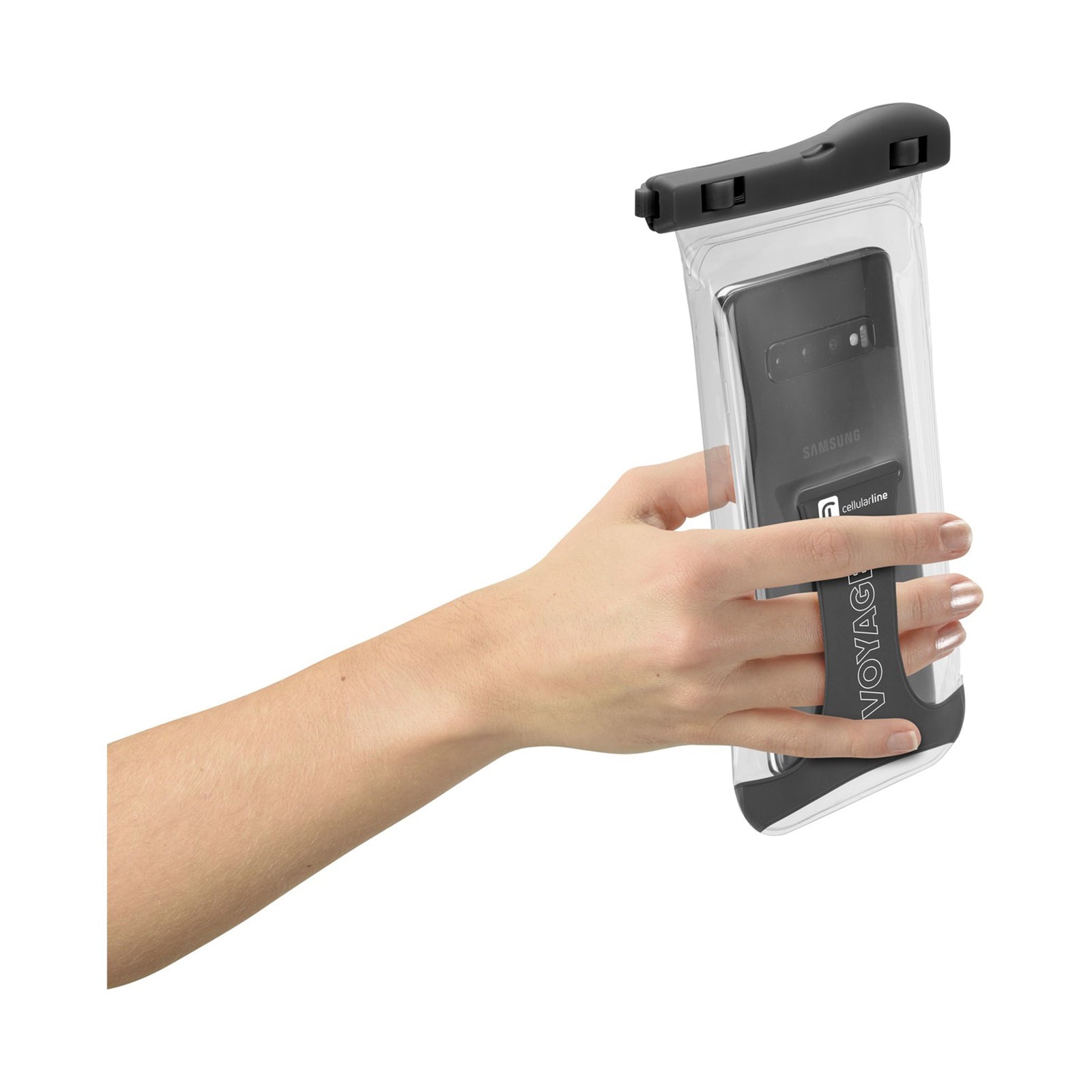 CELLULARLINE WATERPROOF CASE VOYAGER UNIVERSAL BLACK