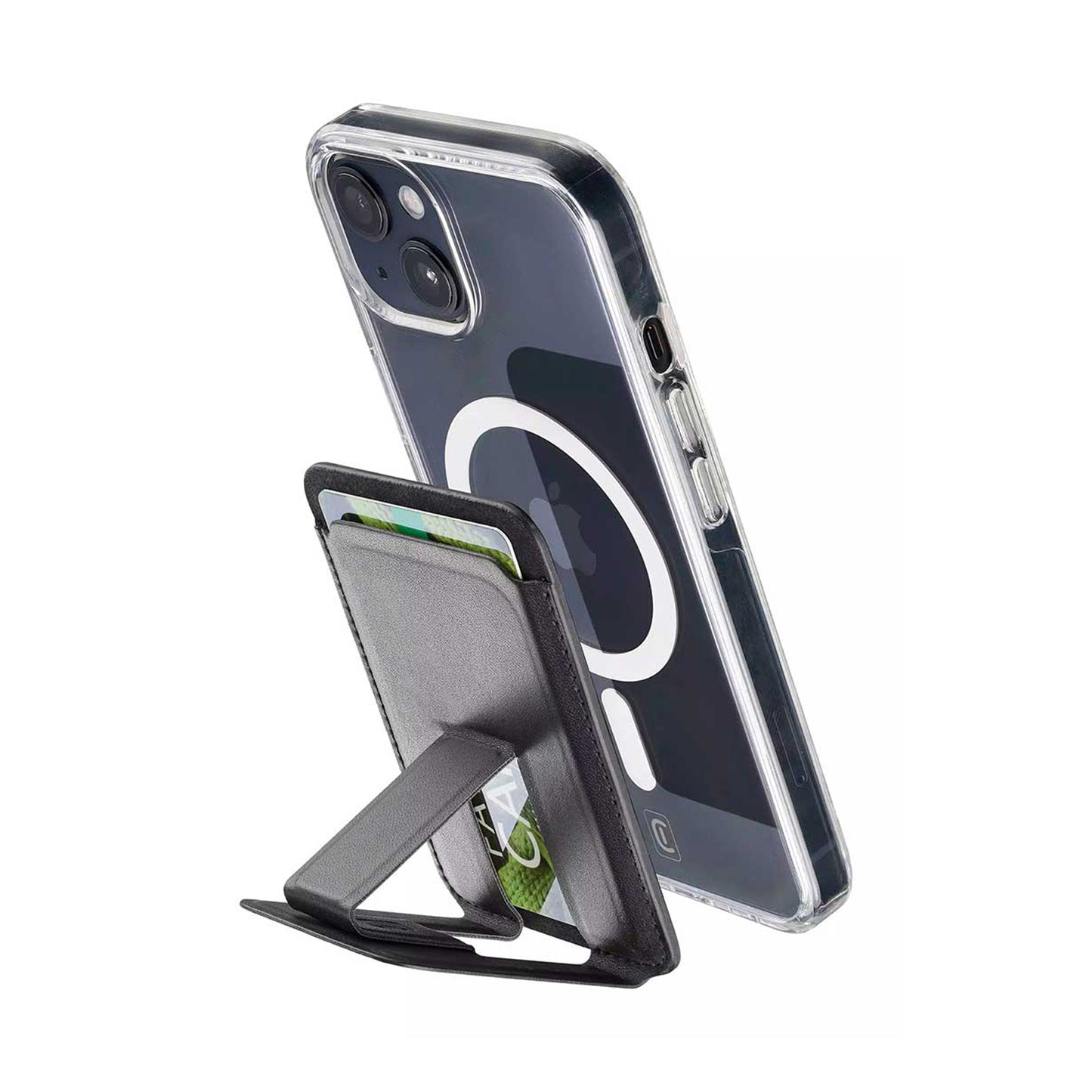 CELLULARLINE MAGNETIC CARD HOLDER WITH STAND FU