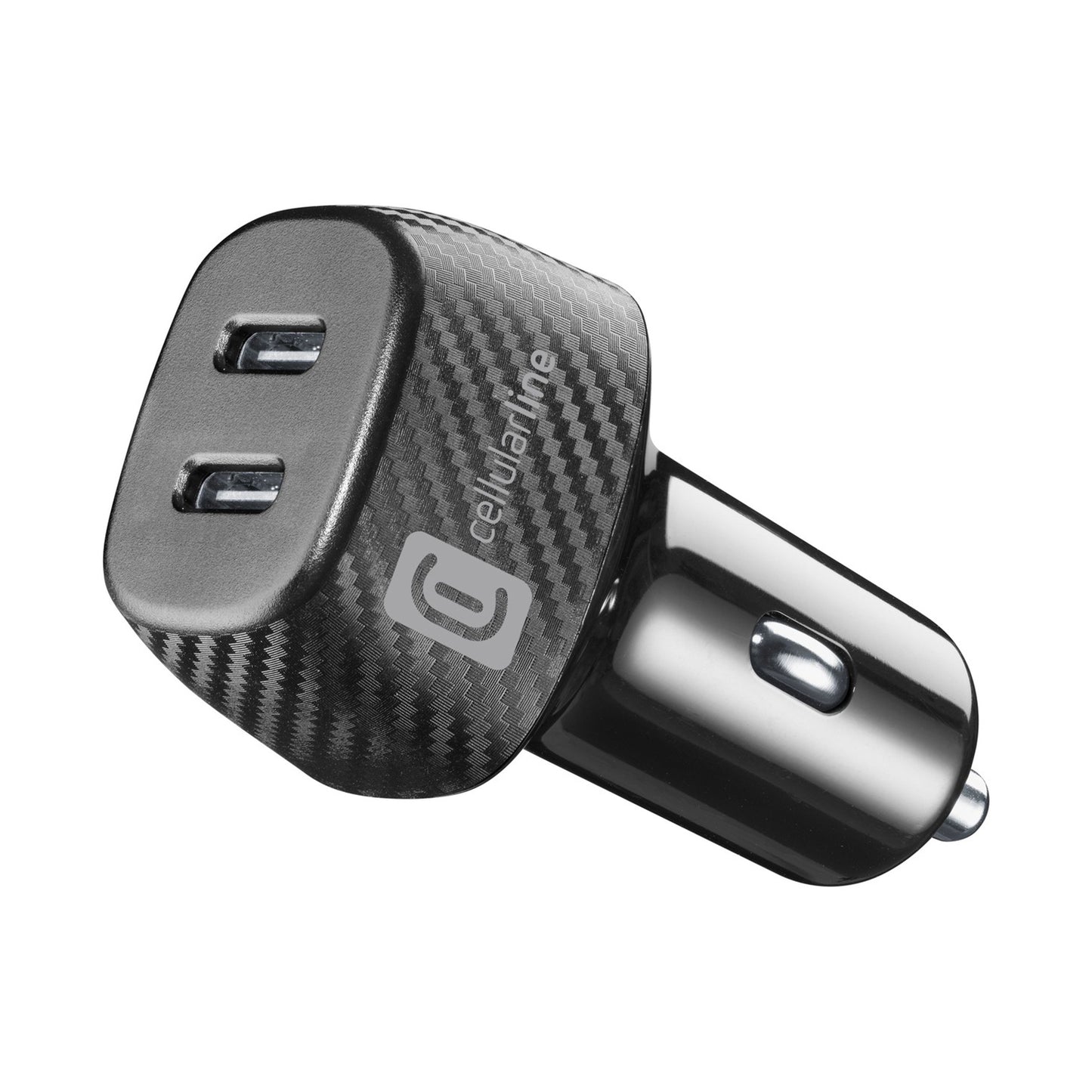 Cellulalrline Cbrusb2Pd40Wk/Car Charger Usbc 20+20W Pd Black