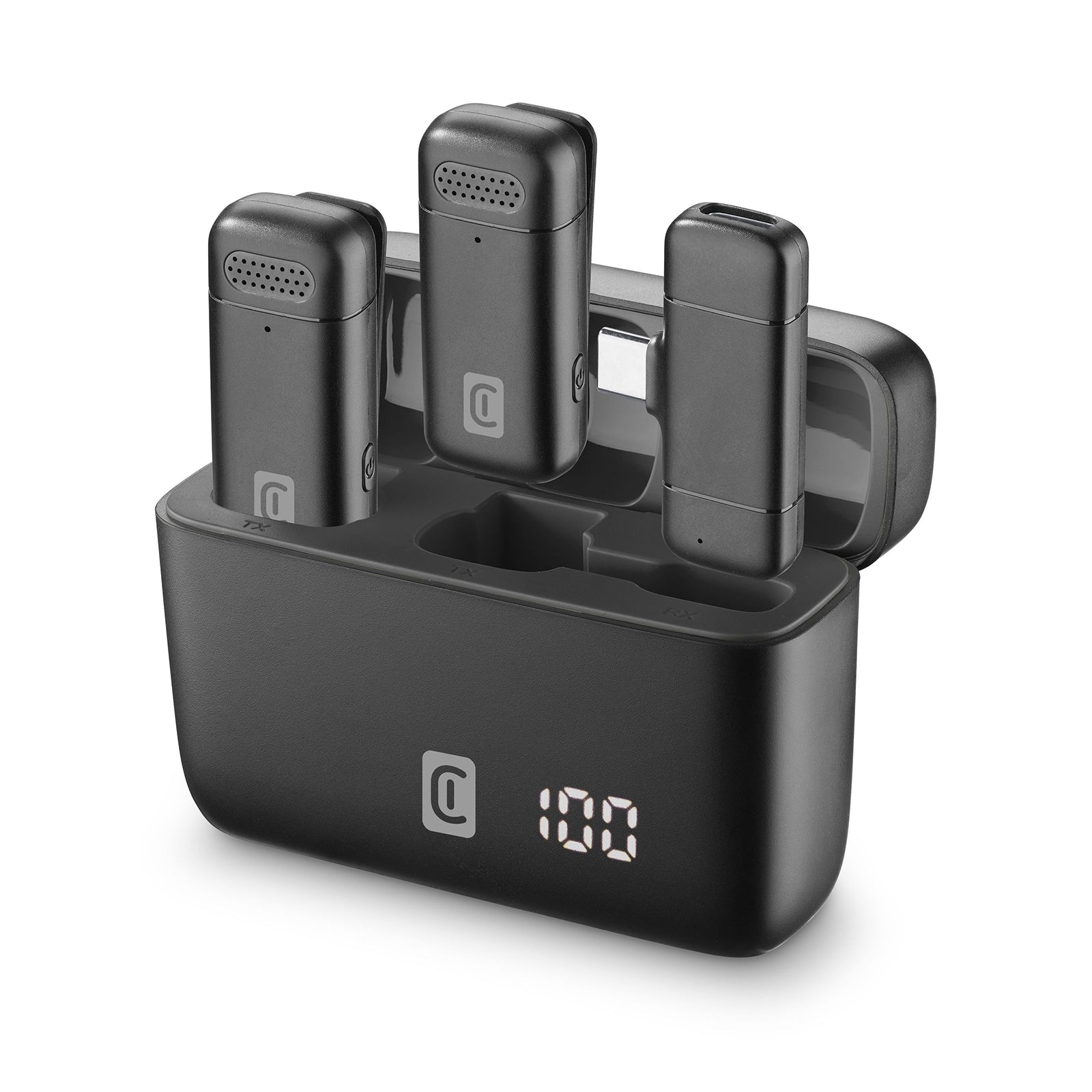 Cellularline Wlstalkprok / Wireless Microphone Talk Pro BlK