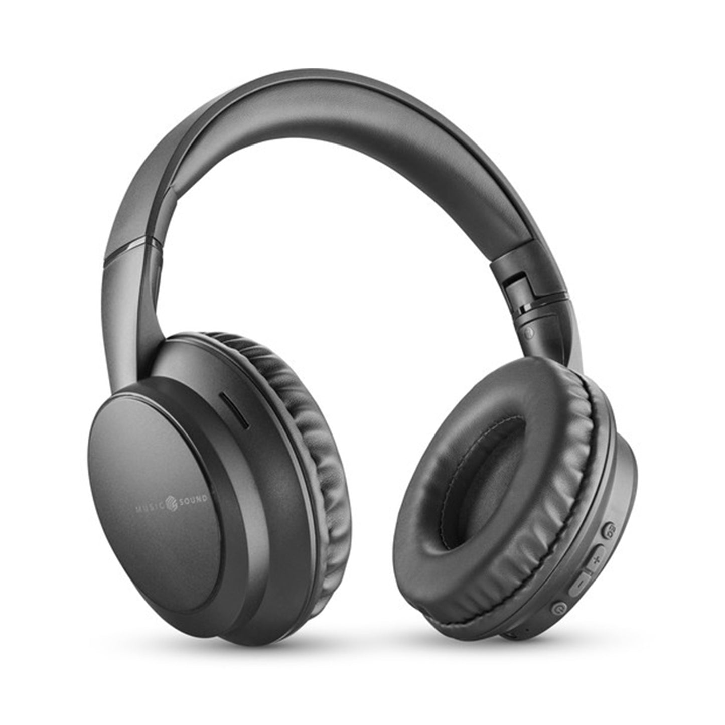 BTHEADBMSBOOSTK / BLUETOOTH HEADPHONES MS EQ BOOST BLACK