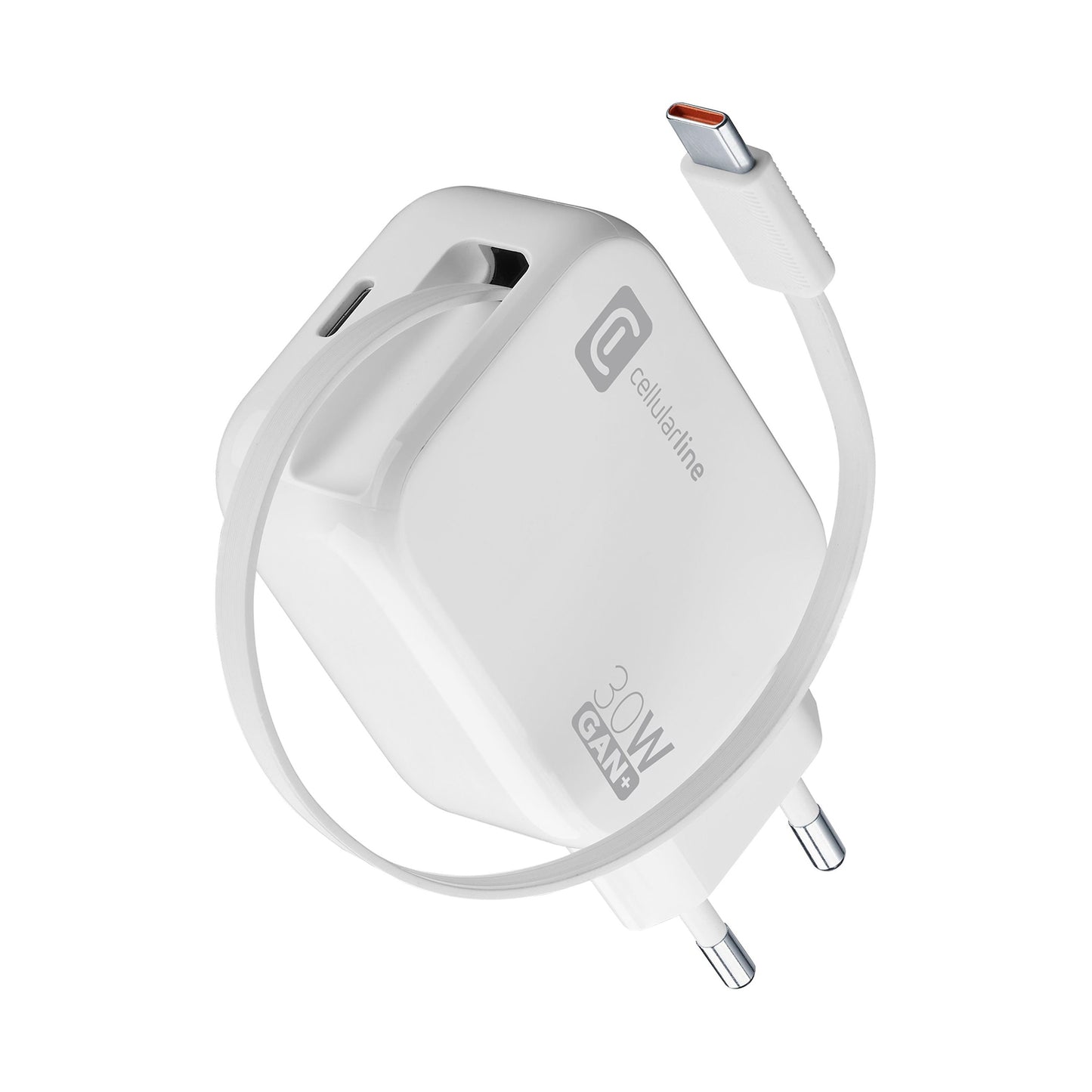 ACHROLLUSBCGAN30WW / WALL CHARGER ROLLER USB-C 30W WHITE