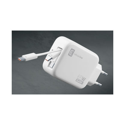 ACHROLLUSBCGAN65WW / WALL CHARGER ROLLER USB-C 65W  WHITE