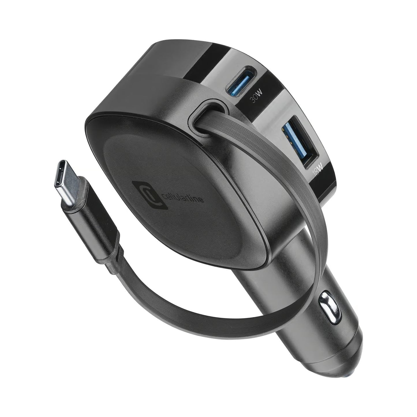 CBRROLL2USB60WK / CAR CHARGER ROLLER 60W BLACK