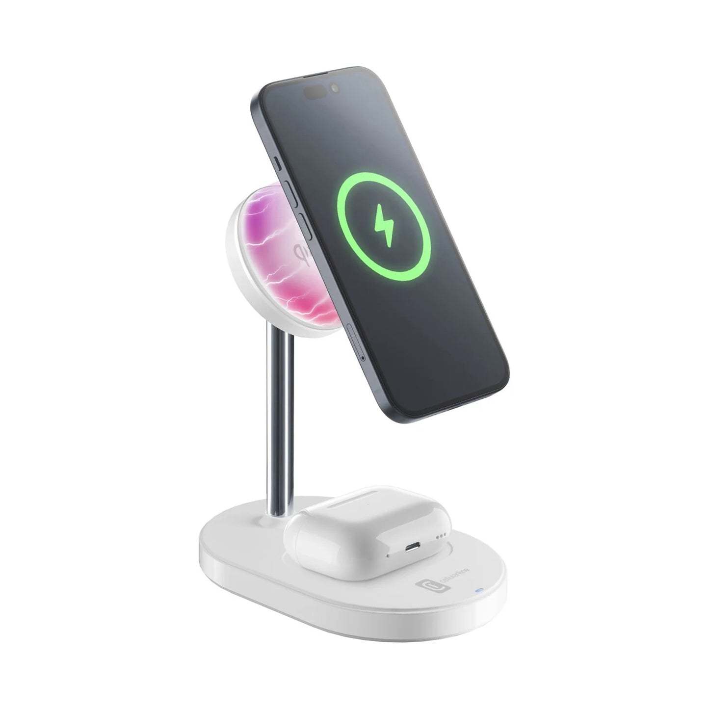 WIR2IN1MAGQI25W / WIRELESS CHARGER QI2 25W 2IN1  WHITE