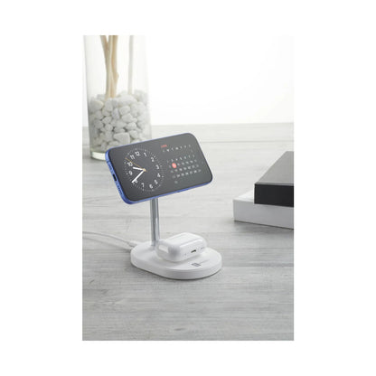WIR2IN1MAGQI25W / WIRELESS CHARGER QI2 25W 2IN1  WHITE